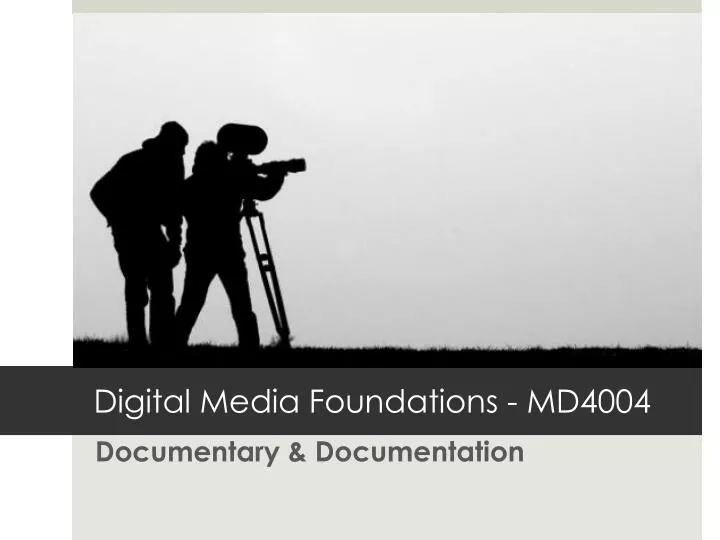 documentary documentation