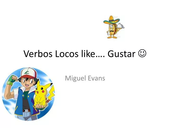 verbos locos like gustar