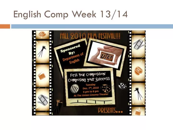 english comp week 13 14