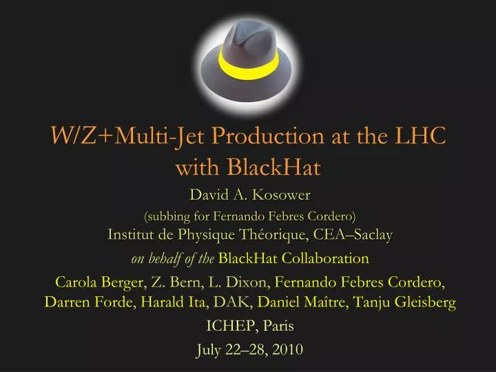 w z multi jet production at the lhc with blackhat