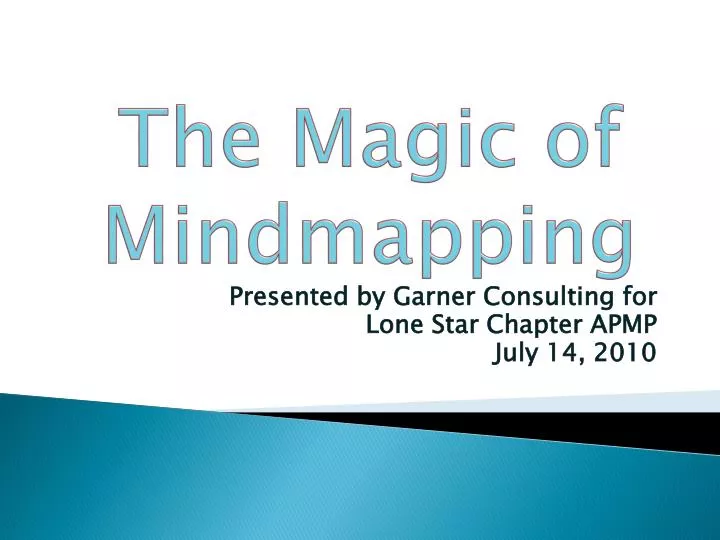 the magic of mindmapping