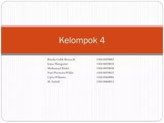 kelompok 4
