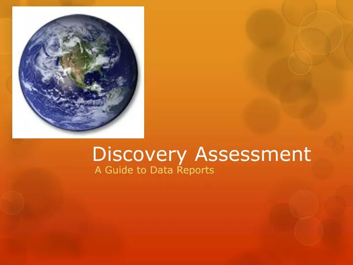 discovery assessment