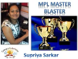 MPL Master BLASTER