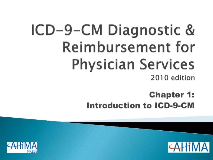 icd 9 cm diagnostic reimbursement for physician services 2010 edition