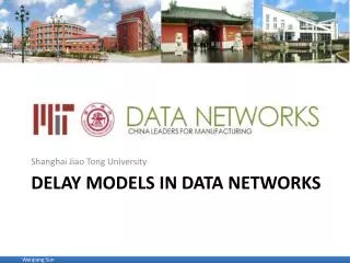 Delay models in data networks