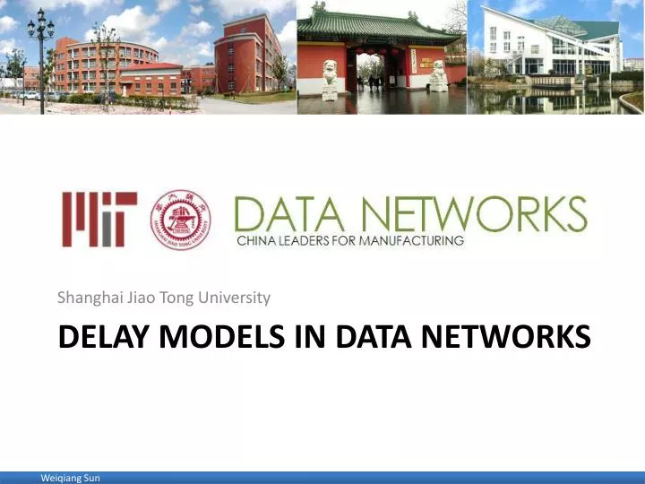 delay models in data networks