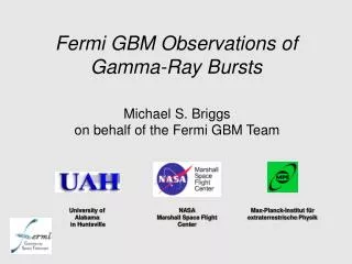 Fermi GBM Observations of Gamma-Ray Bursts