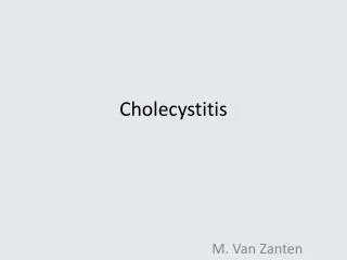 cholecystitis
