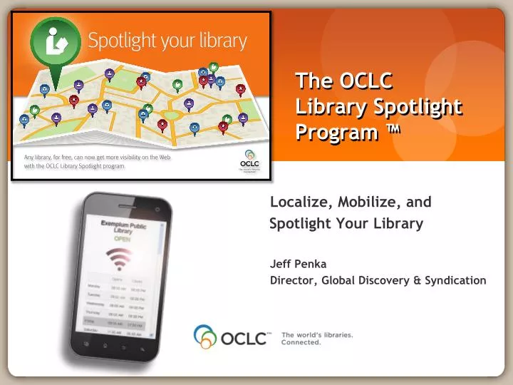 the oclc library spotlight program