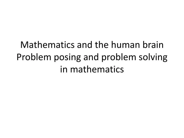 Assesing Students Mathematical Problem Solving And Problem Posing | PDF