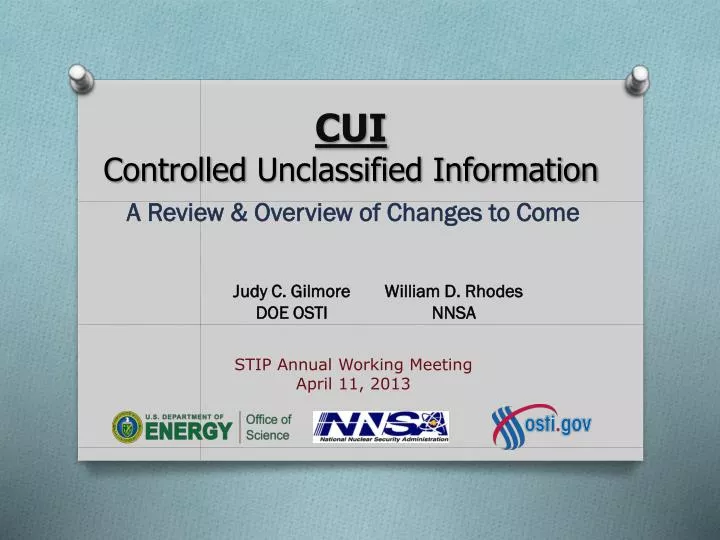 cui controlled unclassified information