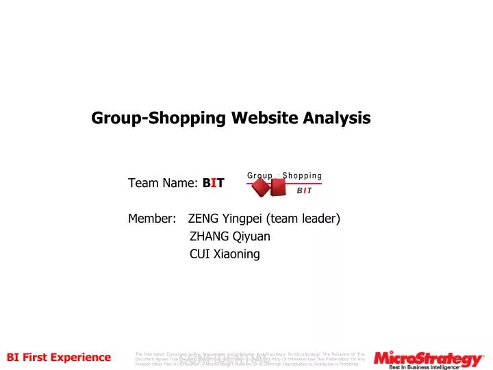 group shopping website analysis
