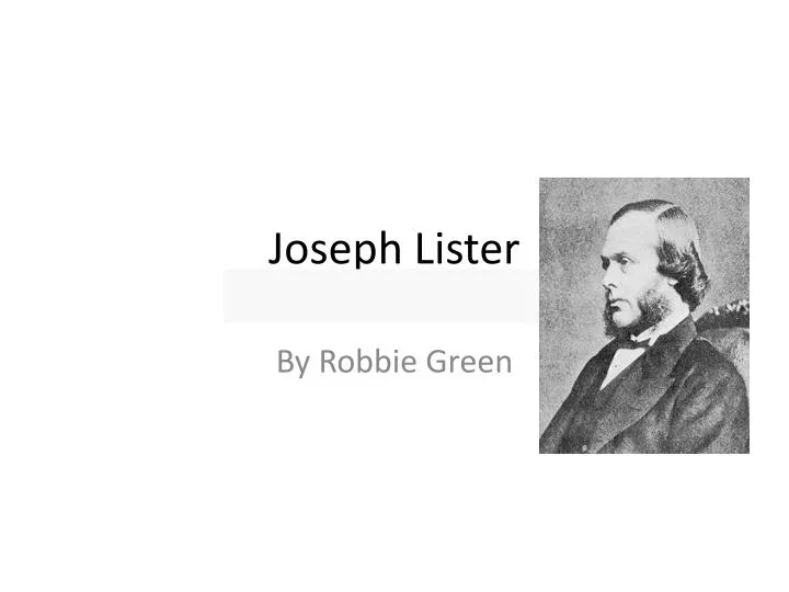 joseph lister