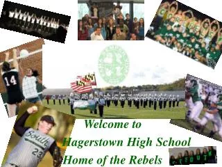 Welcome to Hagerstown High School Home of the Rebels