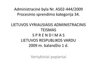vertybiniai popieriai