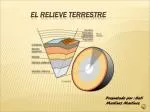 EL RELIEVE TERRESTRE - slide 1