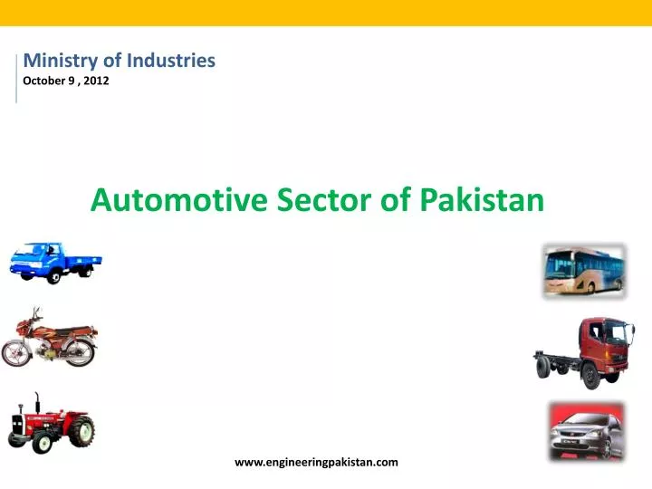 automotive sector of pakistan