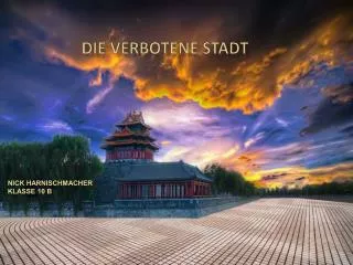 Die Verbotene Stadt