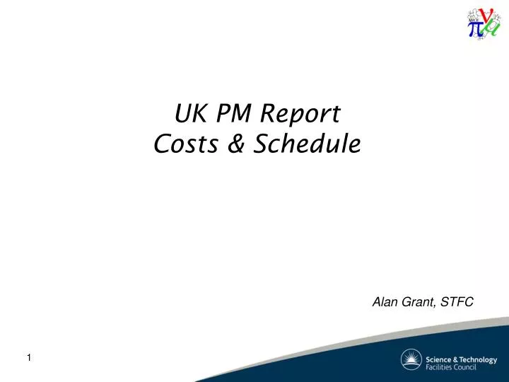 uk pm report costs schedule