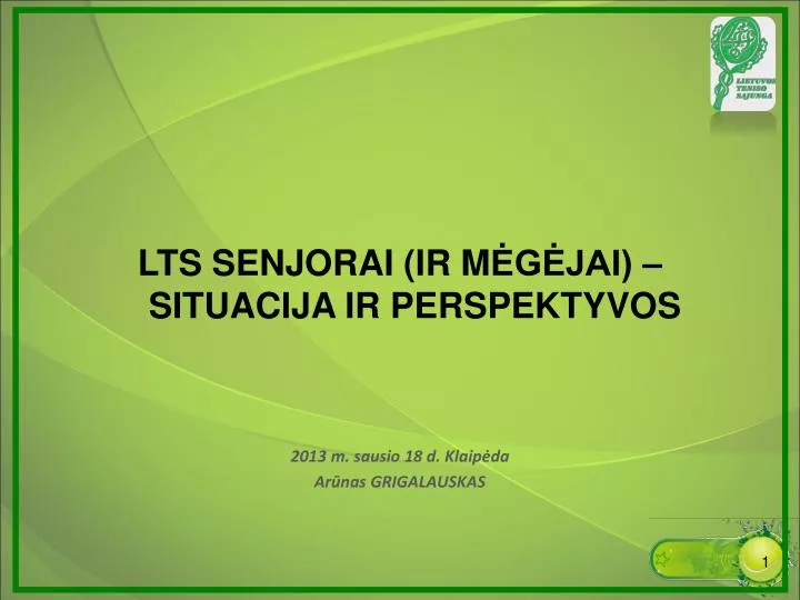 201 3 m sausio 1 8 d klaip da ar nas grigalauskas