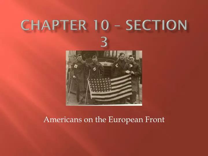 chapter 10 section 3
