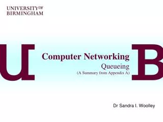 Computer Networking Queueing (A Summary from Appendix A)