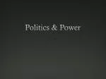Politics &amp; Power