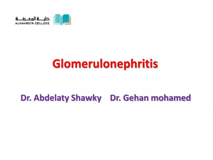 glomerulonephritis