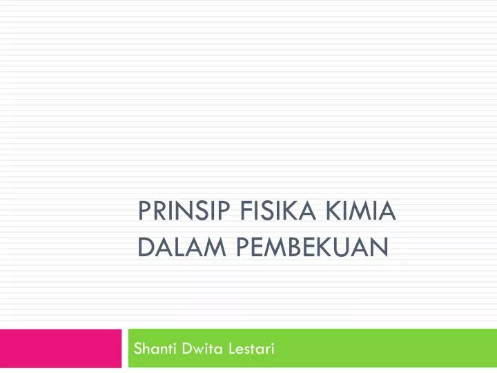 prinsip fisika kimia dalam pembekuan