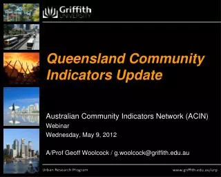 Queensland Community Indicators Update