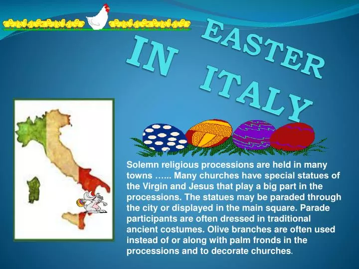 easter in italy