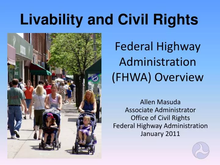 federal highway administration fhwa overview