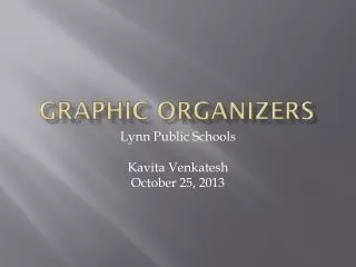 Graphic Organizers