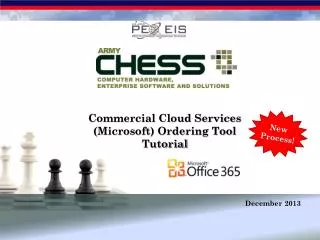 Commercial Cloud Services (Microsoft) Ordering Tool Tutorial