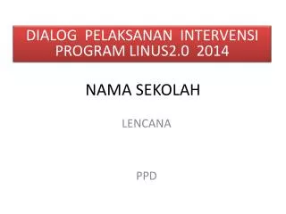 nama sekolah