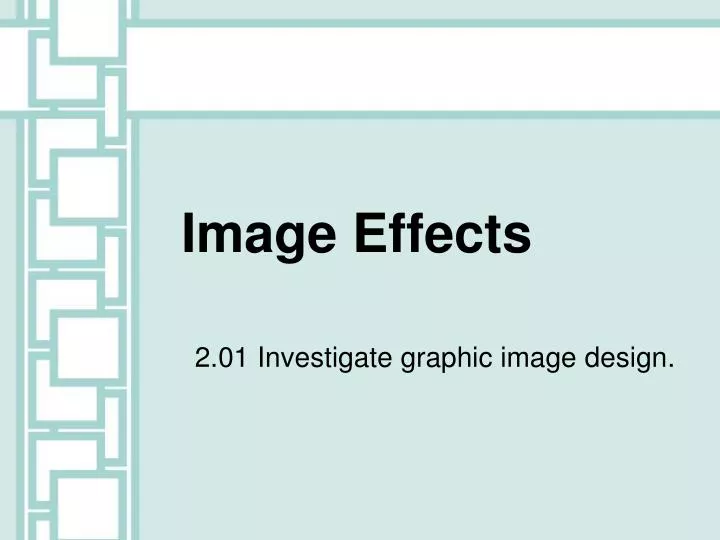 image effects