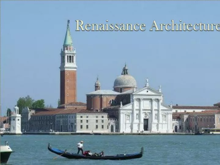 renaissance architecture