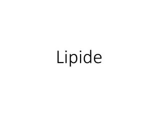 lipide