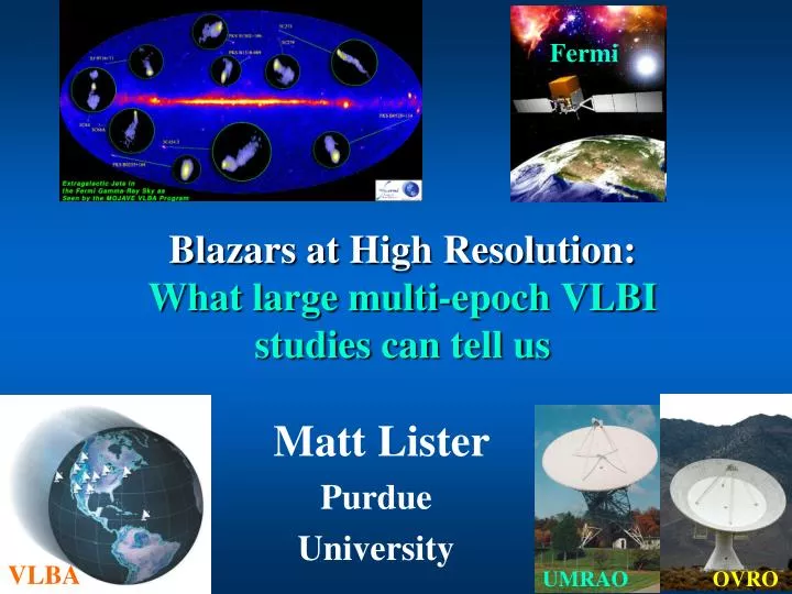 blazars at high resolution what large multi epoch vlbi studies can tell us