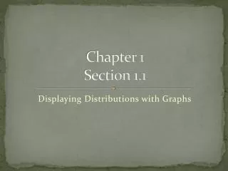 Chapter 1 Section 1.1