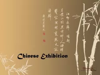 Chinese Exhibition