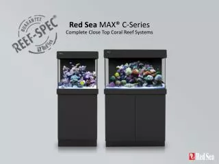 Red Sea MAX® C-Series Complete Close Top Coral Reef Systems