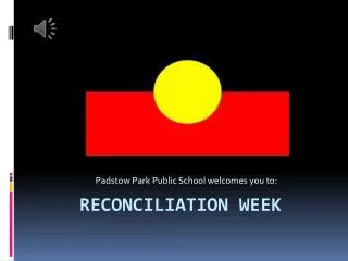 Reconciliation week