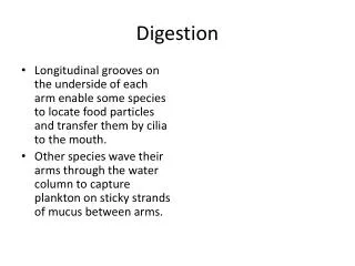 Digestion