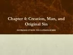 Chapter 4: Creation, Man, and Original Sin