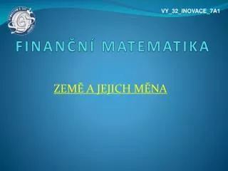 finan n matematika