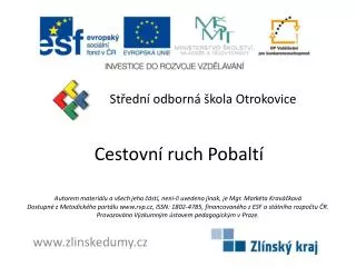 cestovn ruch pobalt