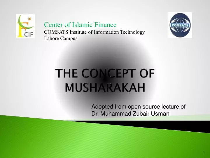 the concept of musharakah