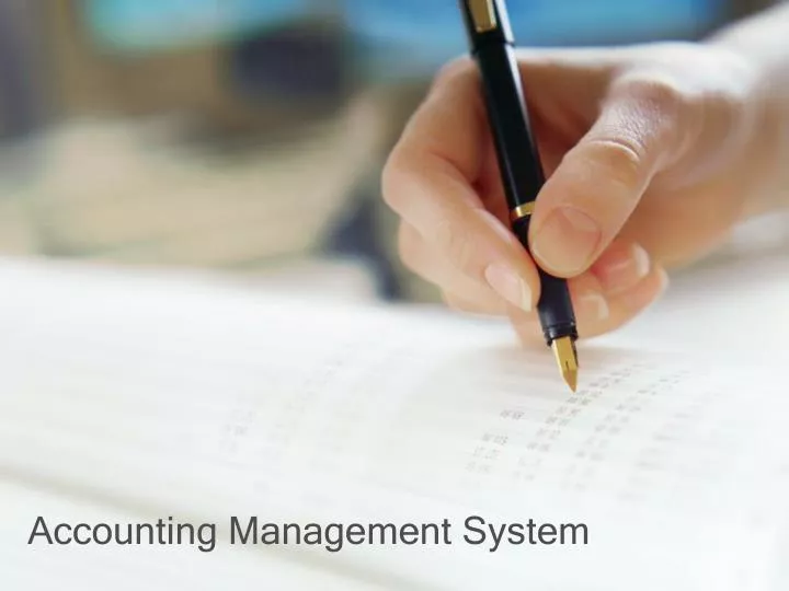 accounting management system